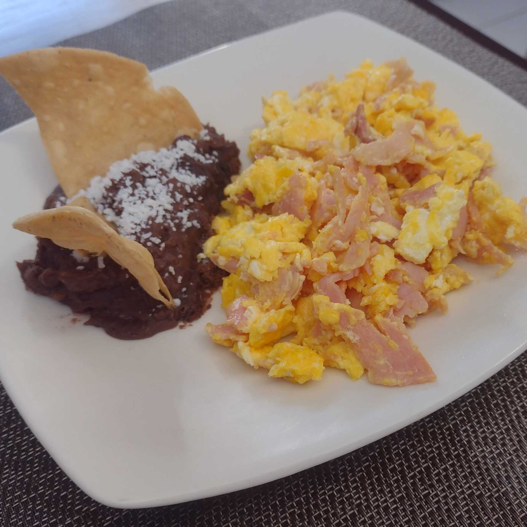 Huevos con Jamón