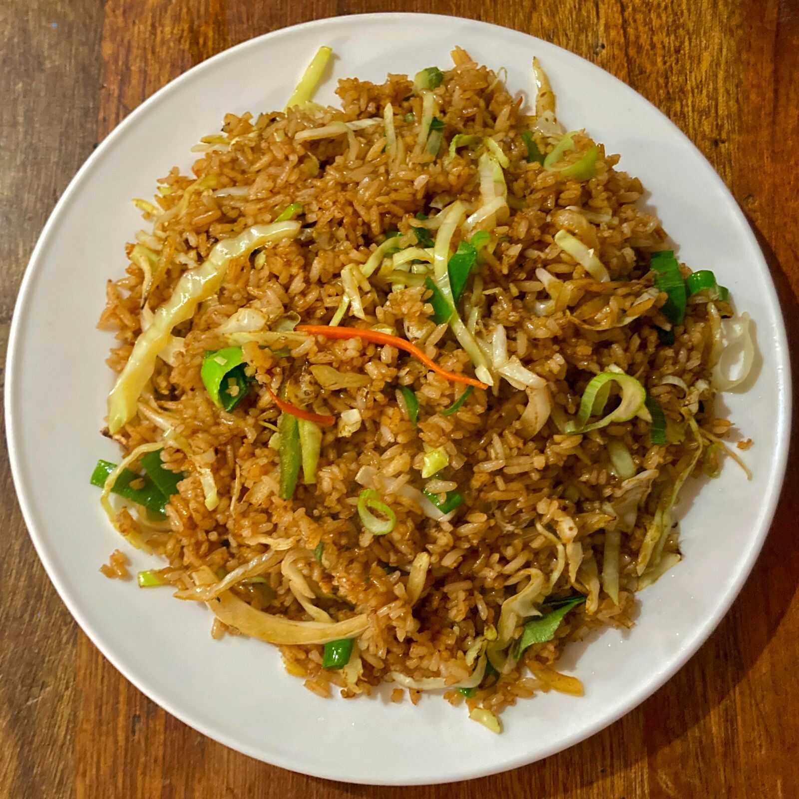 Arroz con Verduras en Seco