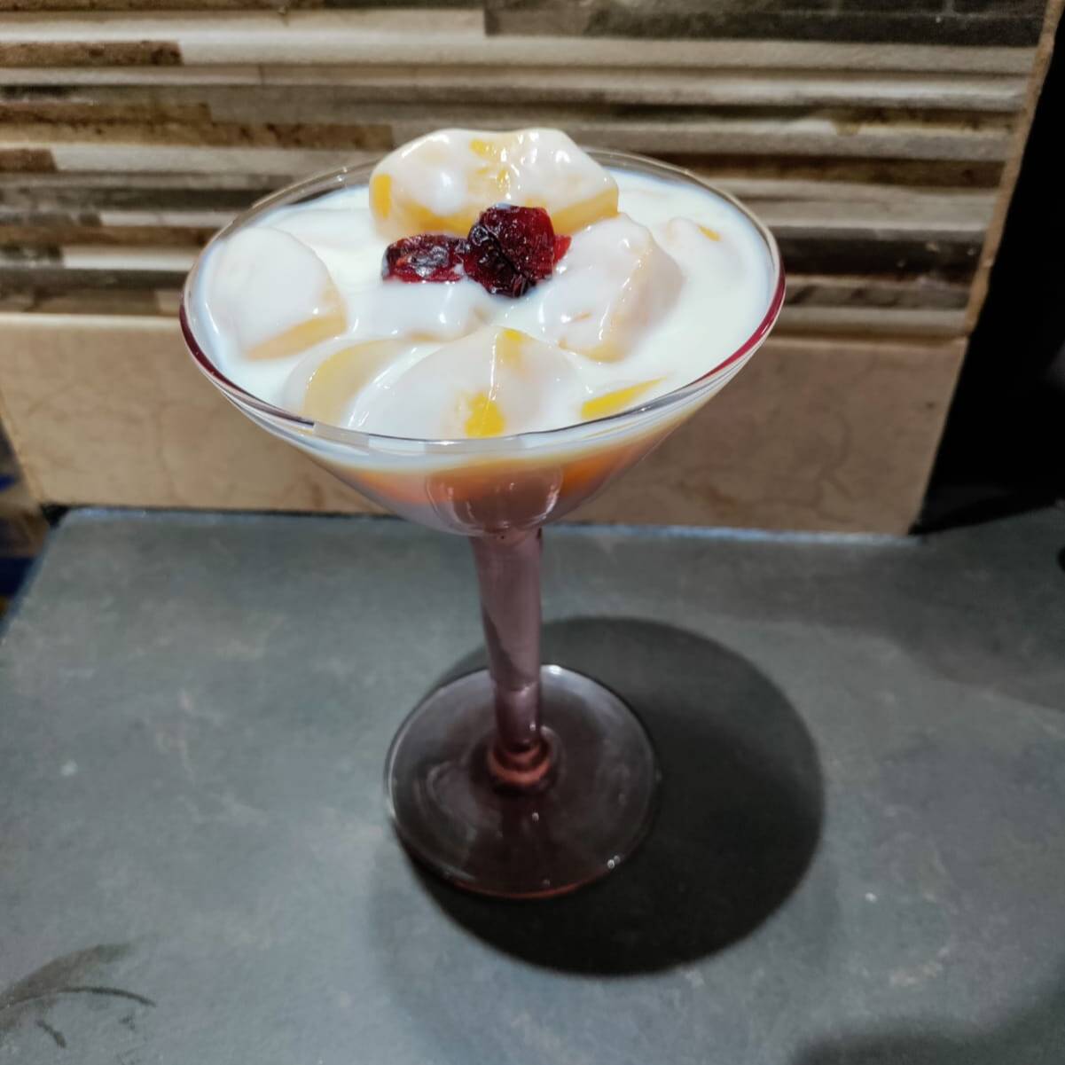 Duraznos con Crema