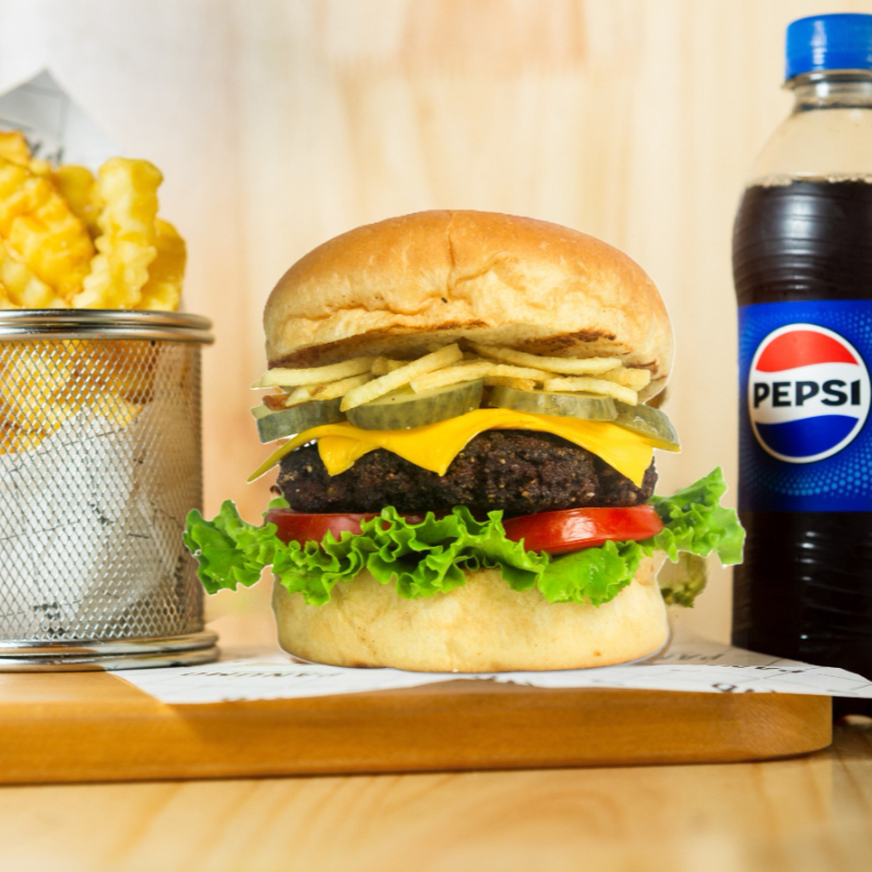 Combo Burger Pickles