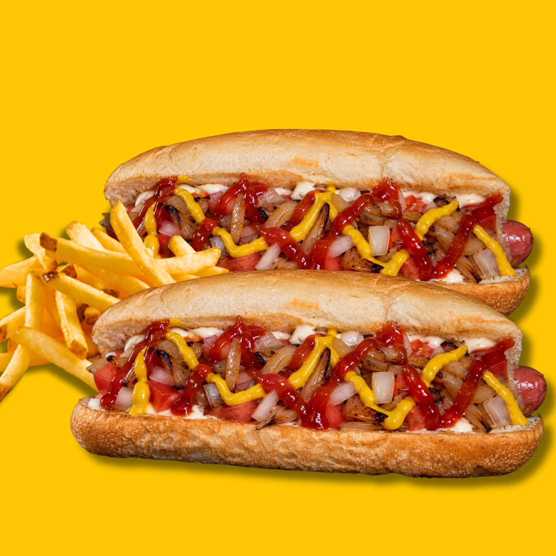 Hot Dog N Fries Combo