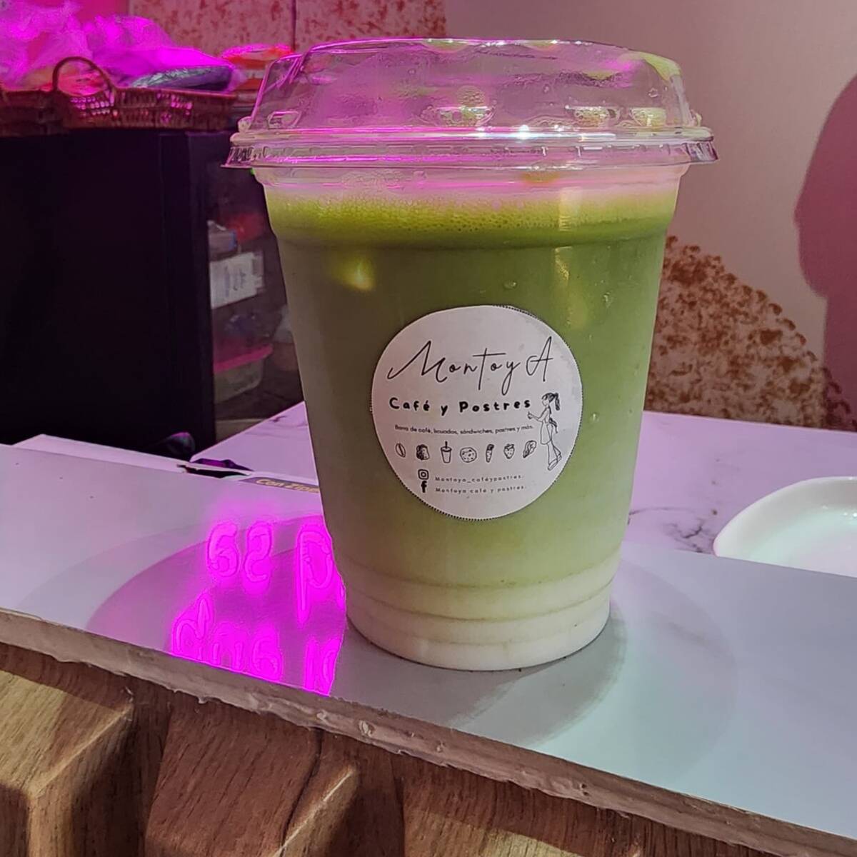 Té Matcha Latte 12 Oz