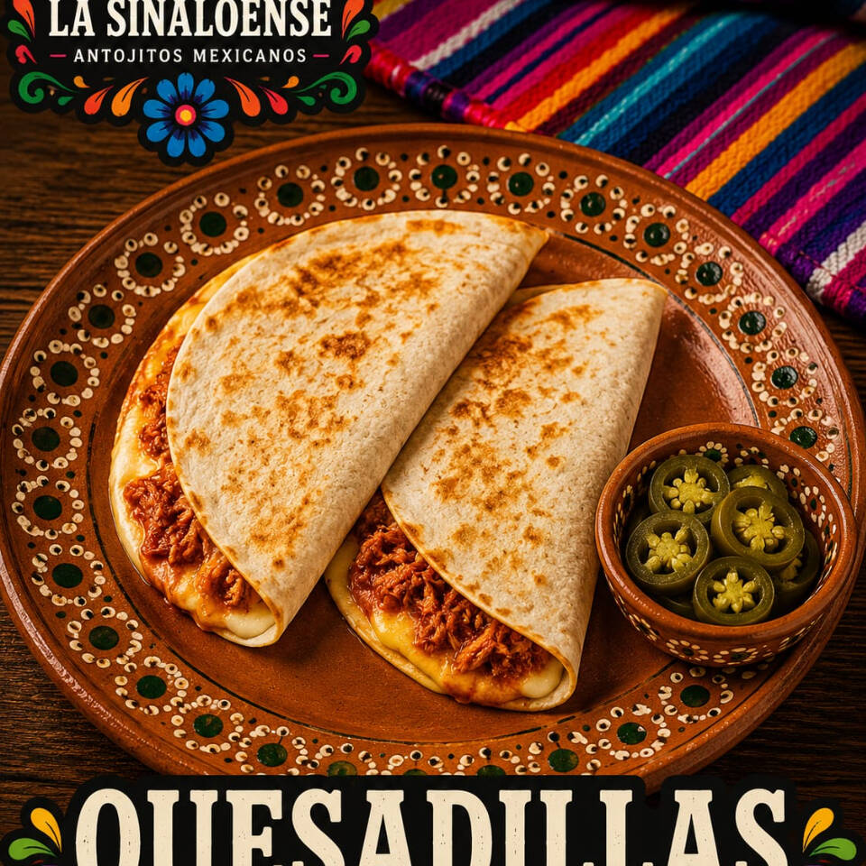 Las Quesadillas 2 pzas