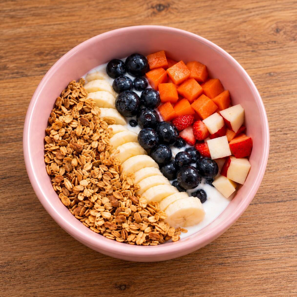 BOWL DE YOGURT CON FRUTA