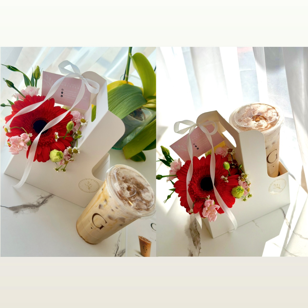 Flores y Café Cajita 🌸