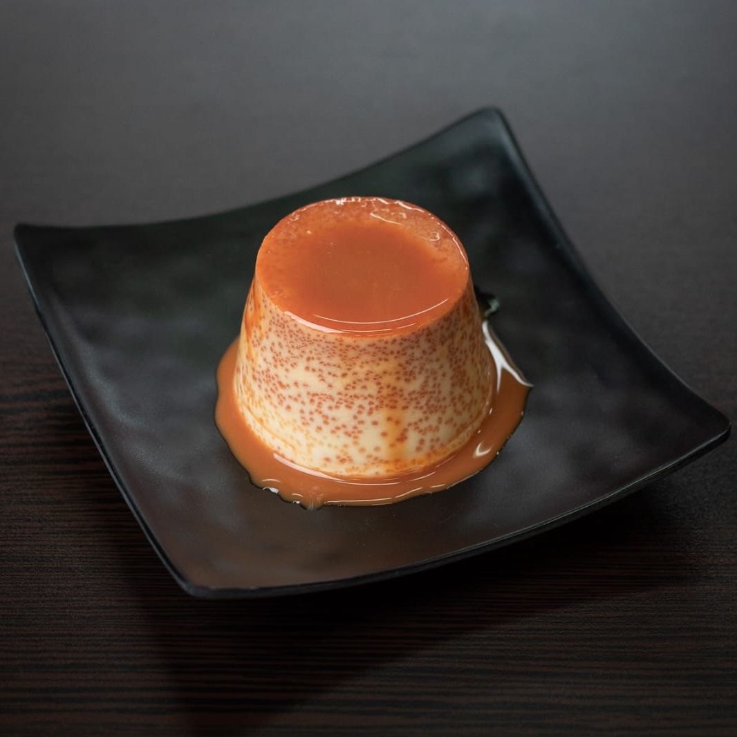 Flan con Cajeta