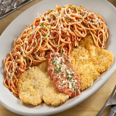 Crusted Chicken Romano