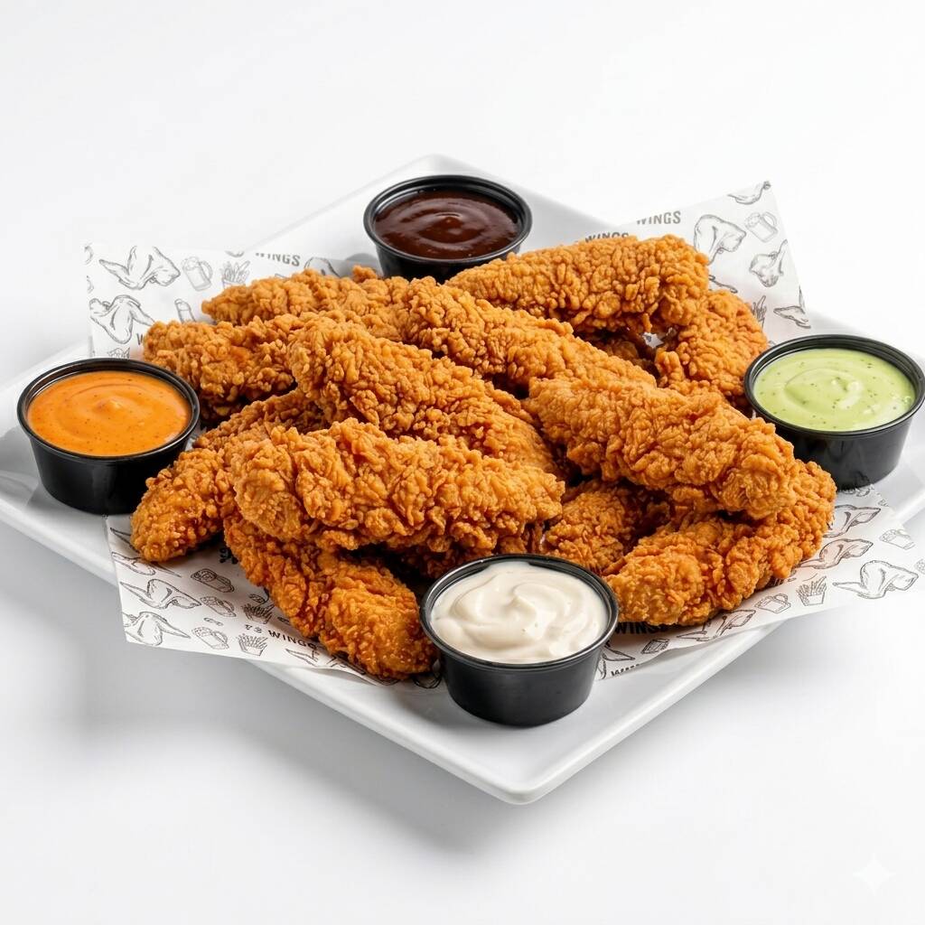 Tenders 1 Kg + 5 Salsas