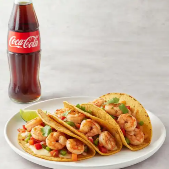 Combo Tacos Gobernador y Coca