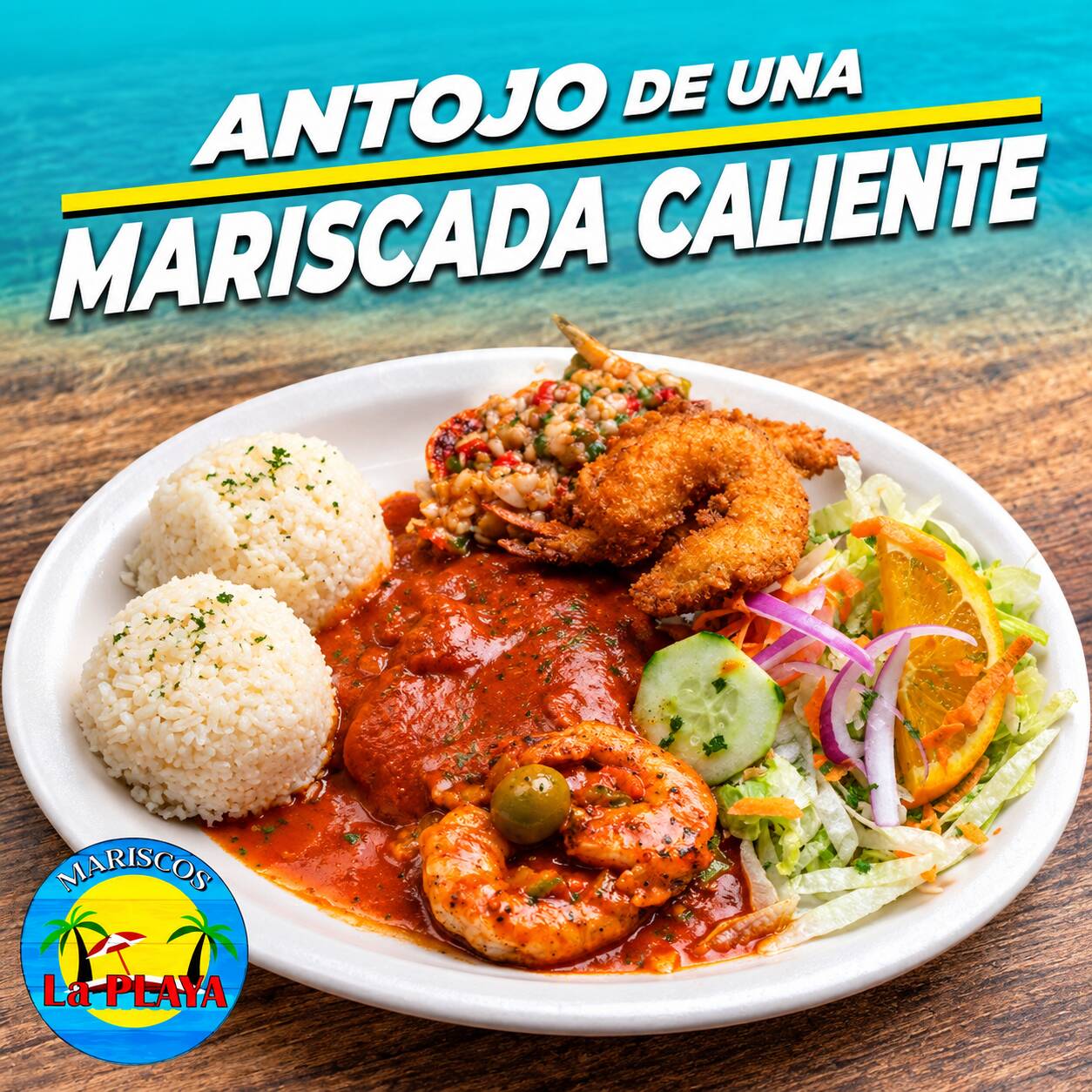 Mariscada Caliente para 1 Persona