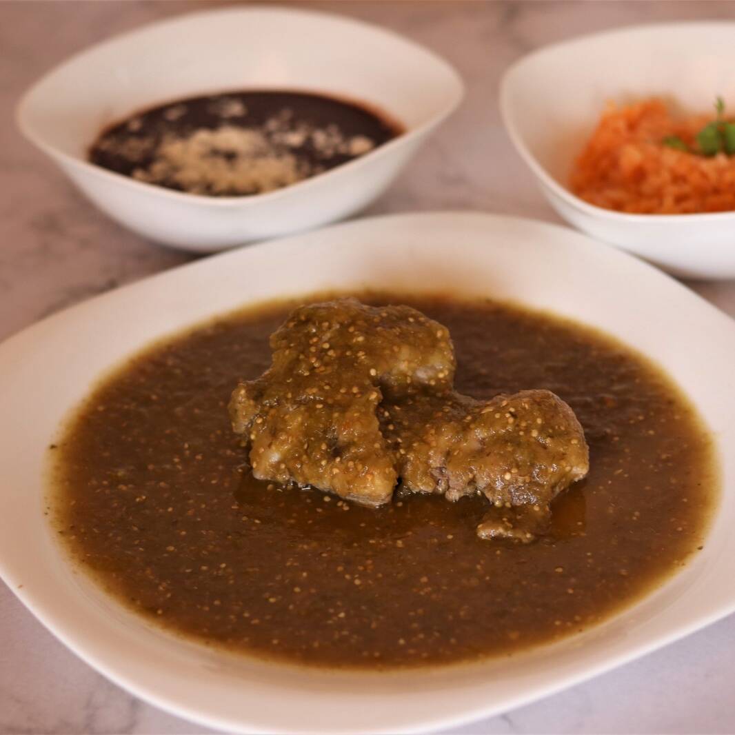 Costilla de Puerco en Salsa Verde