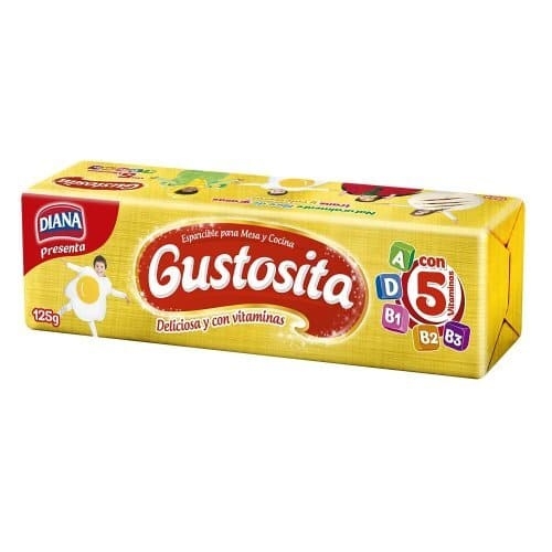 Mantequilla Gustosita 125 Grs
