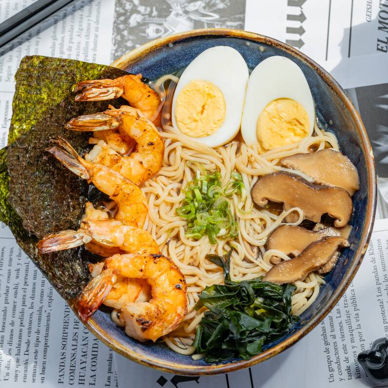 Ramen Camarón
