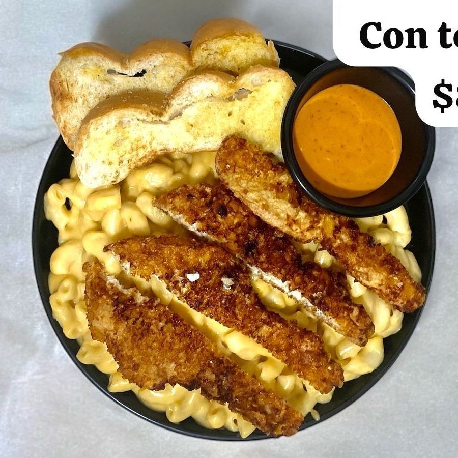 Mac & Cheesse con Tenders