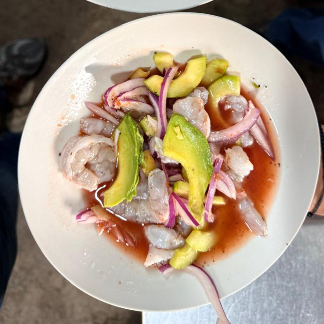 Tostada de Aguachile