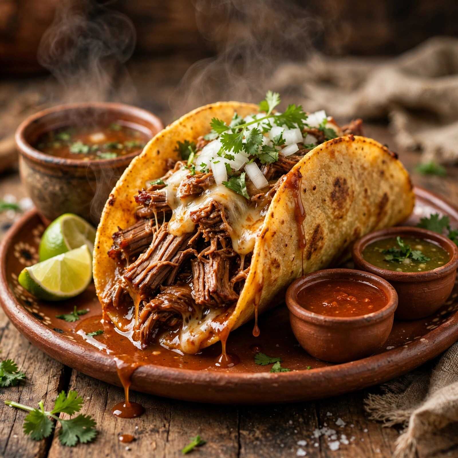 Taco suave de barría