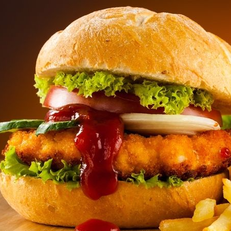 Hamburguesa de Pollo