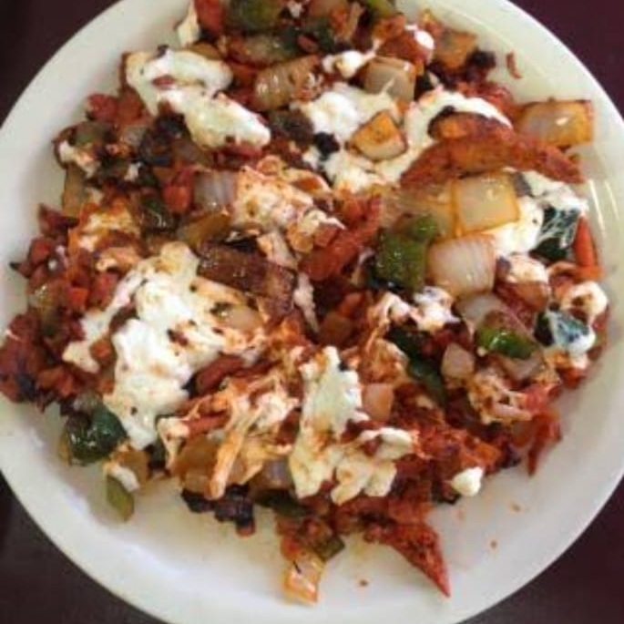 Orden Alambre de Pastor c/Queso y chorizo (2 Pers)