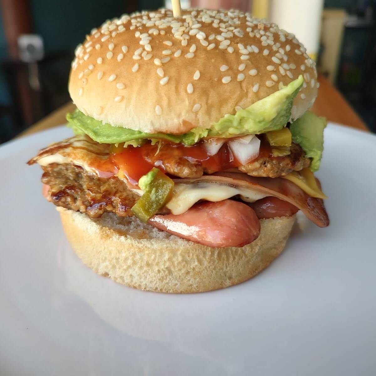 Hamburguesa Especial Doble Carne