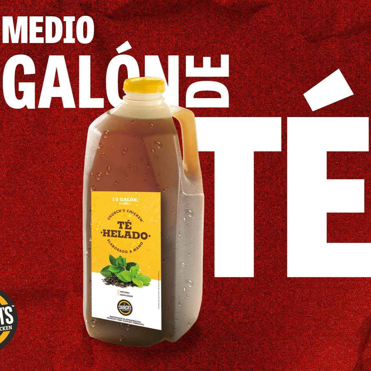 1/2 Galon de Te Helado