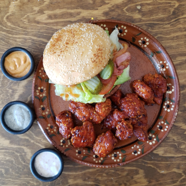 Hamburguesa con Boneless