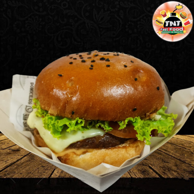 Hamburguesa Clásica Angus.