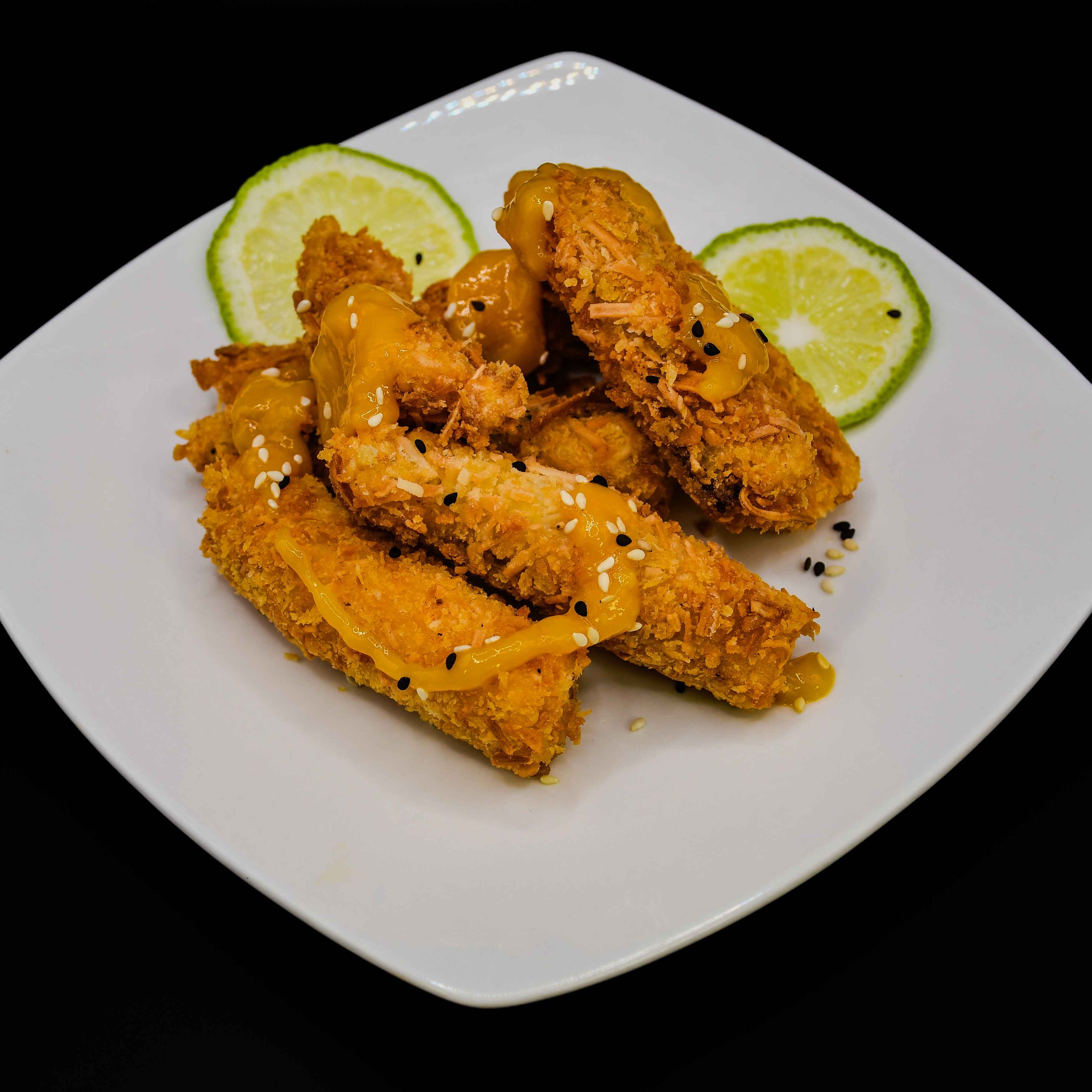 DEDOS DE PESCADO AL COCO