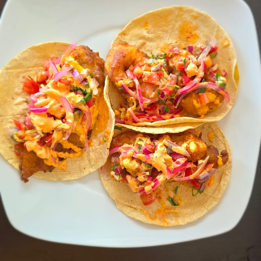 Orden de Tacos Estilo Baja de Camarón 3