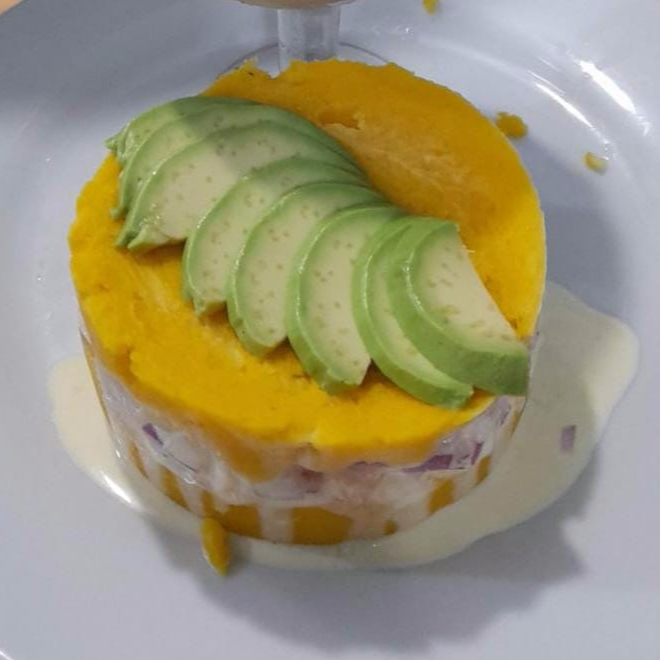 Causa de Langostino.