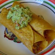 Taco Dorado de Rajas