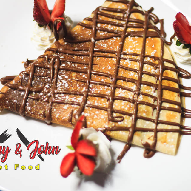 CREPA DE NUTELLA CON FRESAS NATURALES