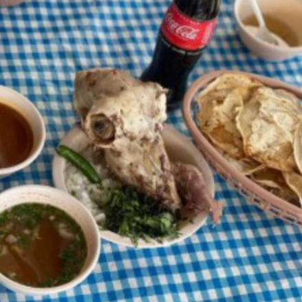 Taco de cabeza