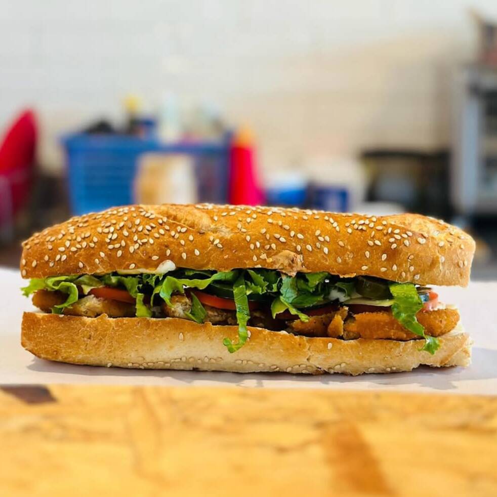 Baguette Pechuga Pollo Teriyaki
