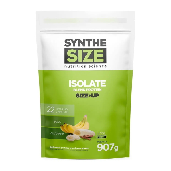 Isolate Blend Protein 907g - Synthesize é um suplemento de proteína premium projetado para auxiliar no crescimento muscular, recuperação e desempenho atlético. Este produto combina fontes de proteína de alta qualidade, incluindo o whey protein isolado, para fornecer um perfil abrangente de aminoácidos que alimenta a síntese e reparação muscular.
A característica principal do Isolate Blend Protein é a sua mistura de isolados de proteína, que passam por processos de filtragem para remover excesso de gorduras, lactose e carboidratos. Isso resulta em uma forma de proteína com alta biodisponibilidade, sendo absorvida e utilizada rapidamente pelo organismo.
Cada porção fornece uma dose concentrada de proteína, variando de 20 a 25 gramas, dependendo do sabor e formulação. Essa combinação de proteínas fornece aminoácidos essenciais, incluindo os aminoácidos de cadeia ramificada (BCAAs), vitais para a construção e recuperação muscular.