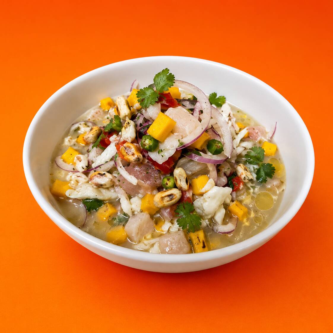 Ceviche Peruanito de Tilapia