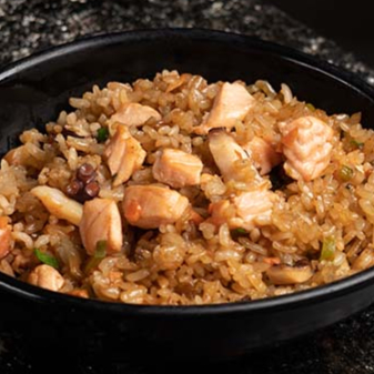 YAKIMESHI POLLO Y CAMARÓN