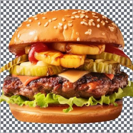 Hamburguesa Hawaiana