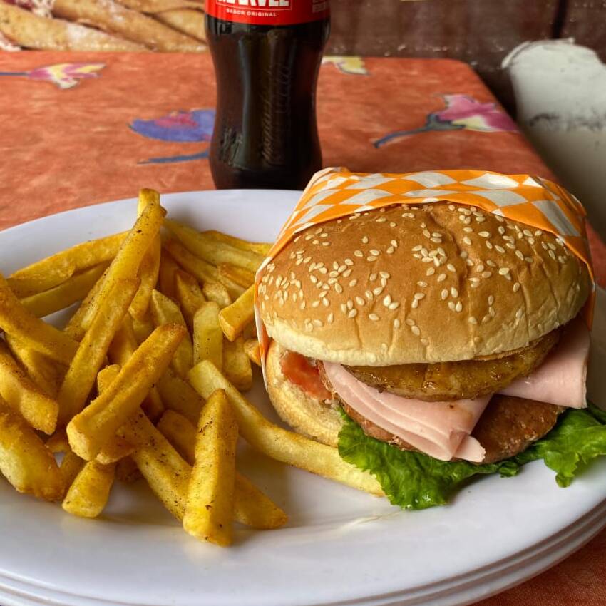 Hamburguesa Hawaiana