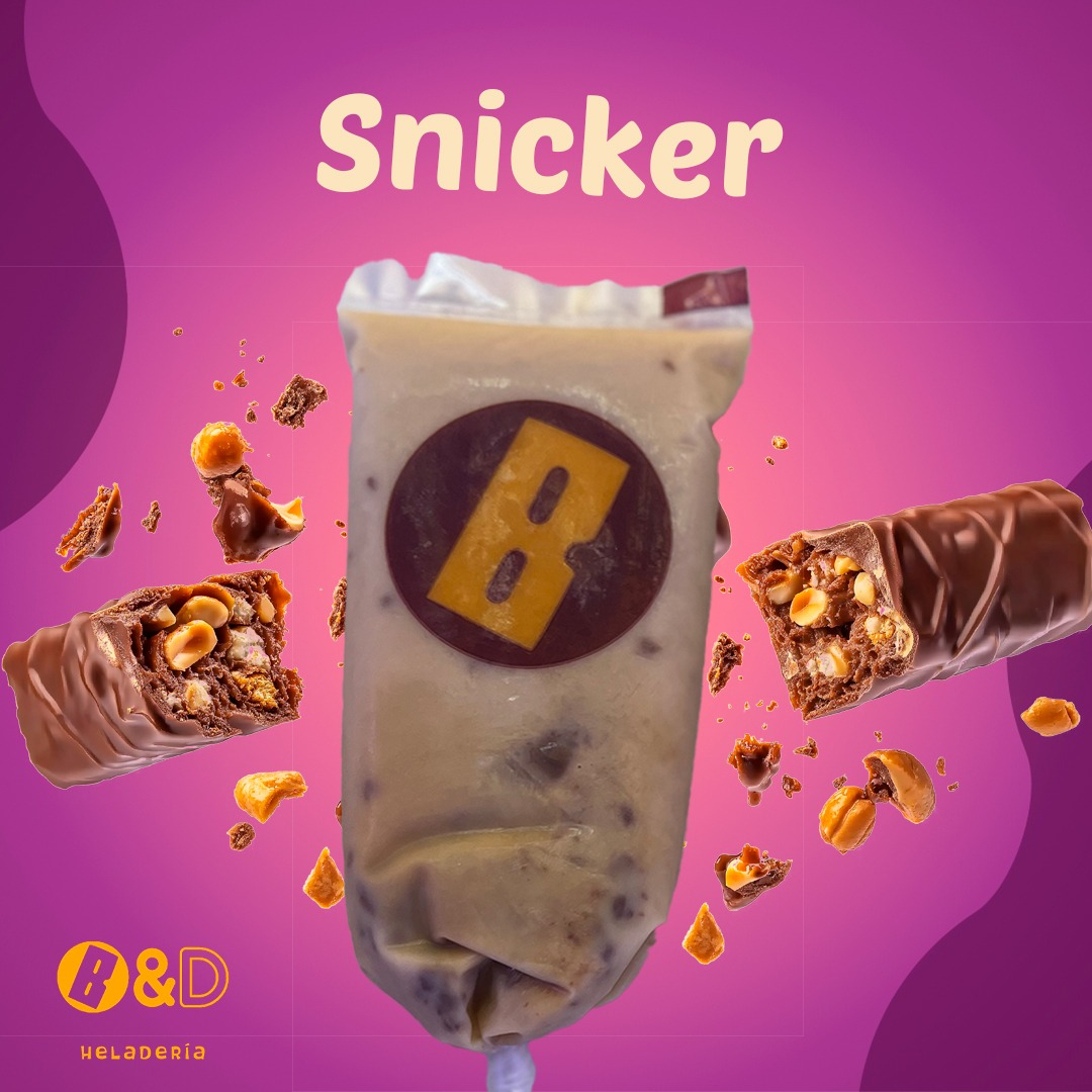 Helado de Snicker