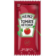 Salsa Catsup HEINS Pieza de 9 G.
