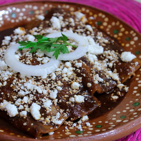 Enchiladas de pollo