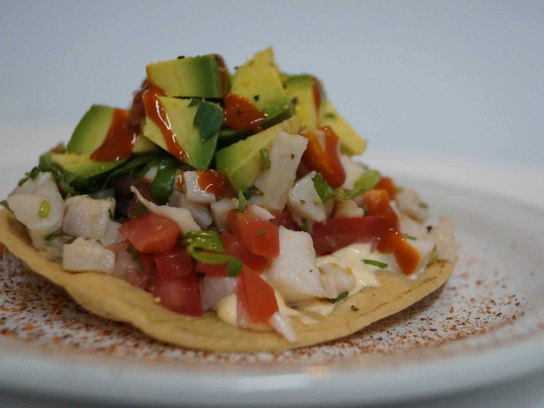 Tostada de Ceviche