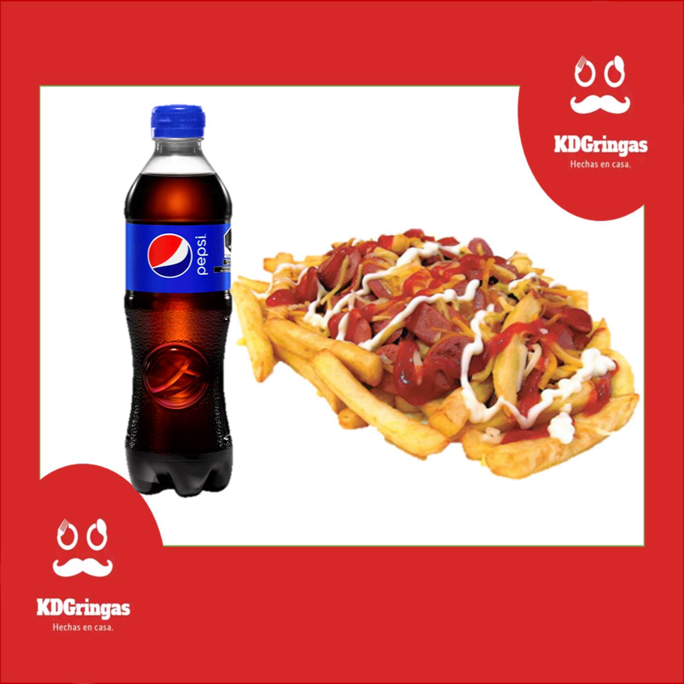 Combo-Salchipapas y Refresco