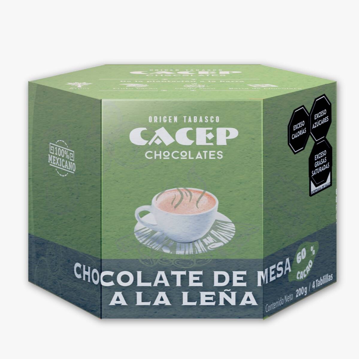Chocolate de Mesa a la Leña 200g