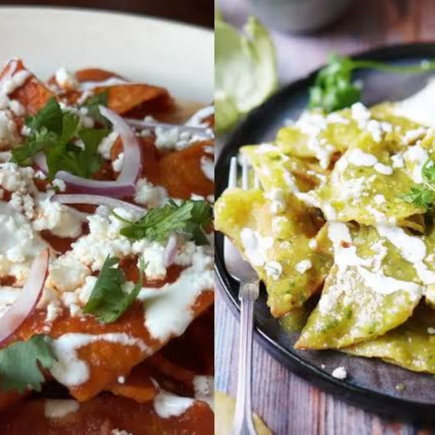Chilaquiles con Queso