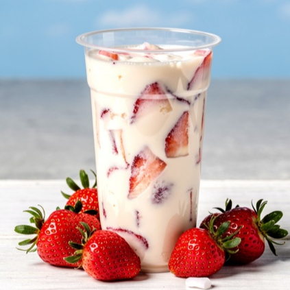 Fresas con Crema (1 Litro)