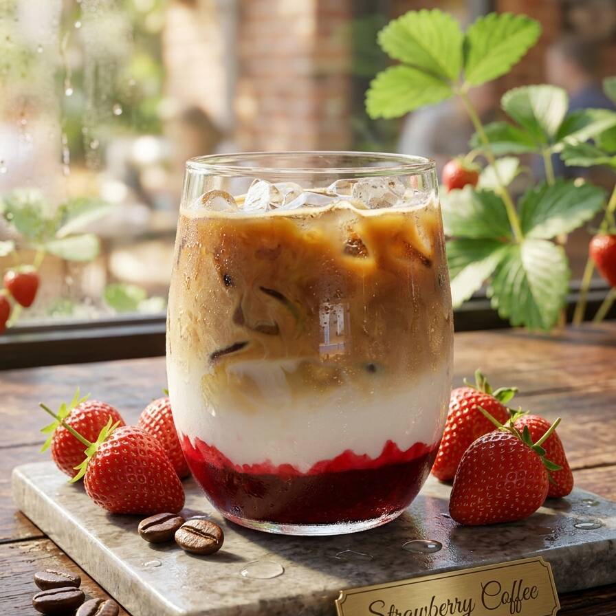 Strawberry Coffee