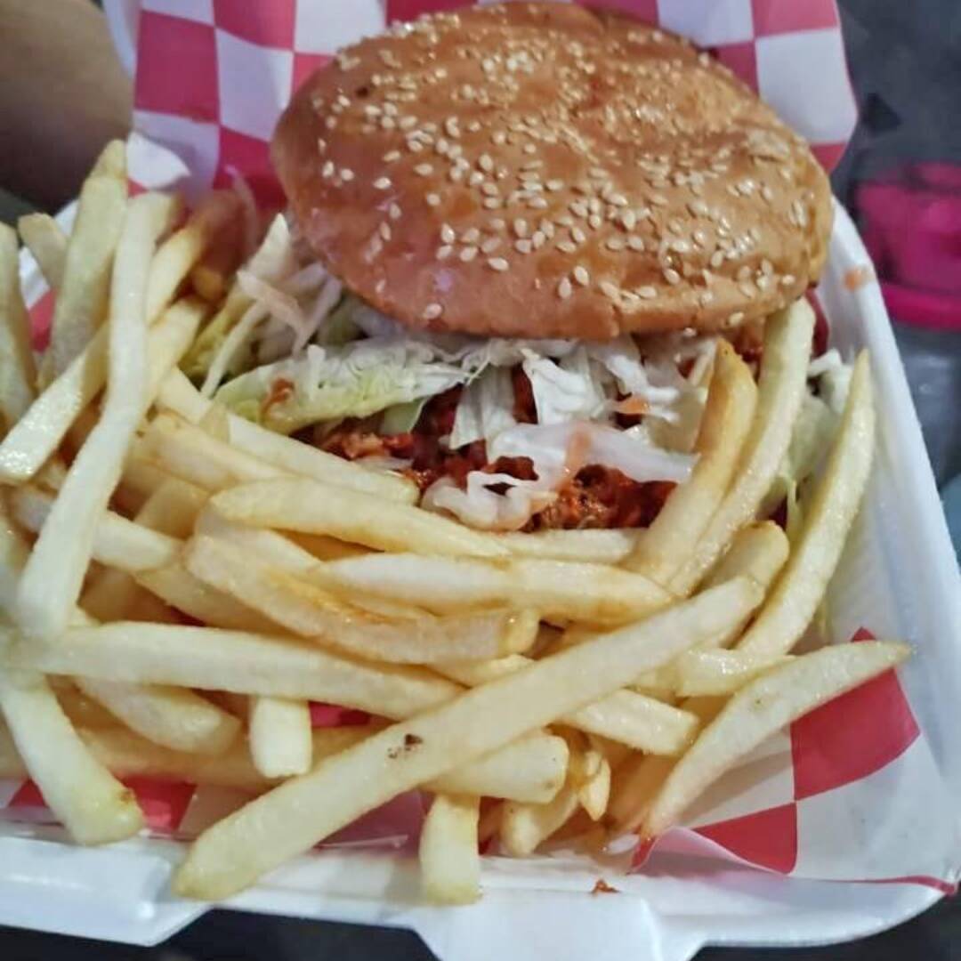 Hamburguesa con Salchicha Asadita