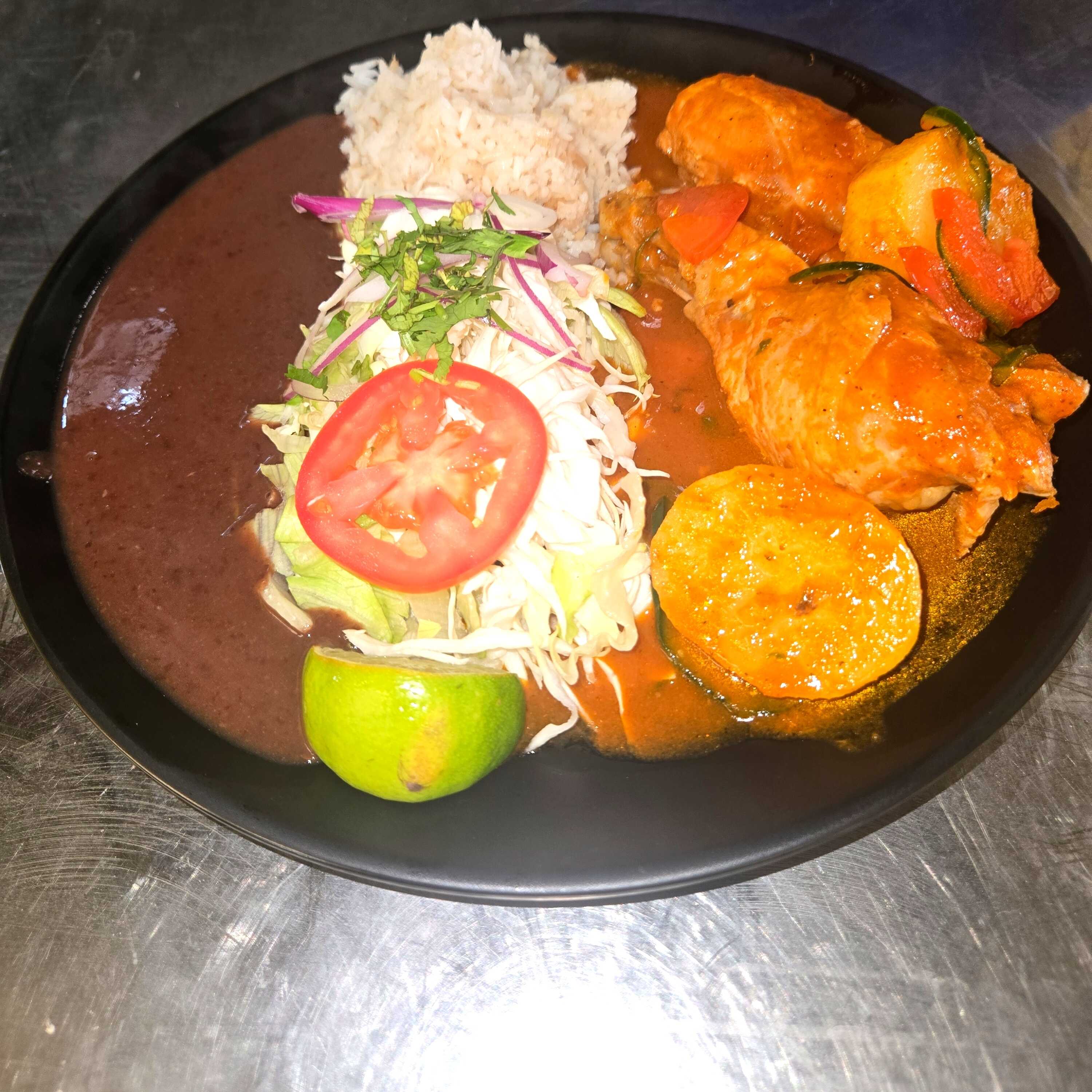 Pollo con Papas