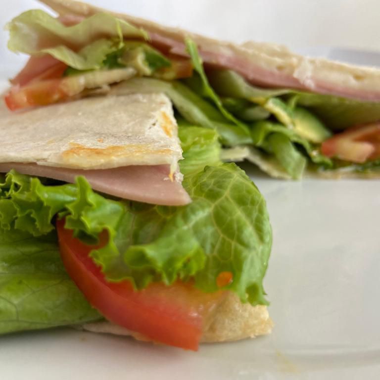 Sincronizada doble de jamon